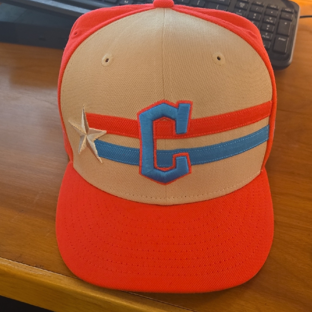New Era Orange and Black Cap